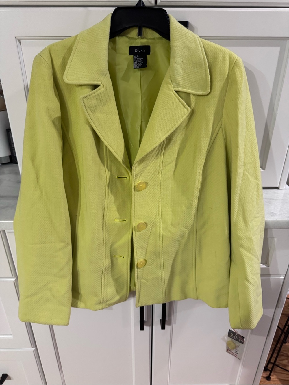 Apple Yellow-Green Women's Blazer Jacket